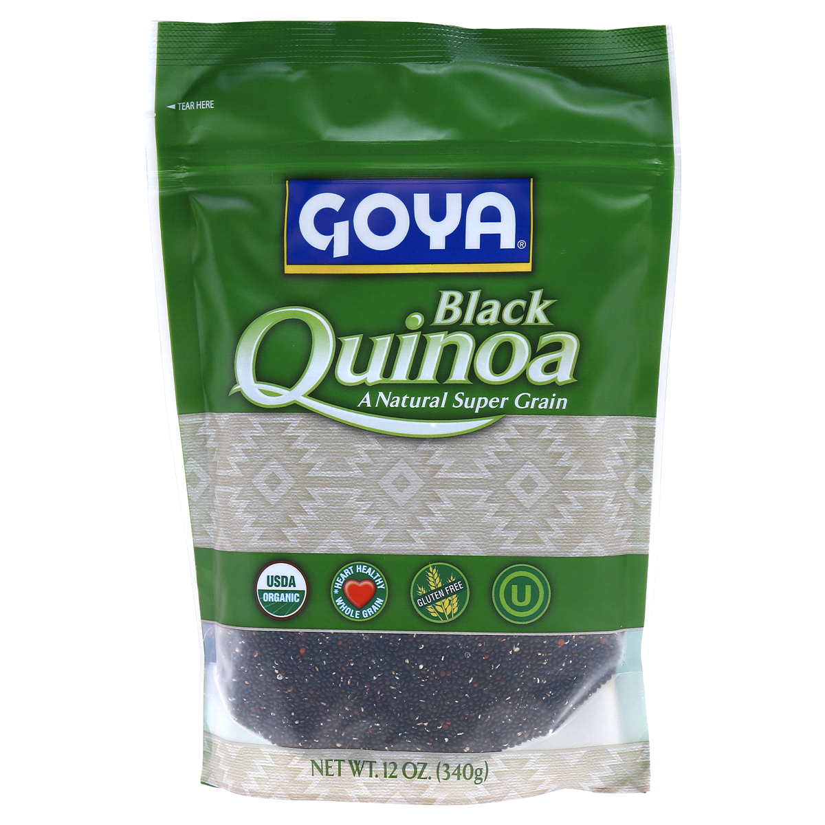 slide 1 of 1, Goya Organic Black Quinoa, 12 oz