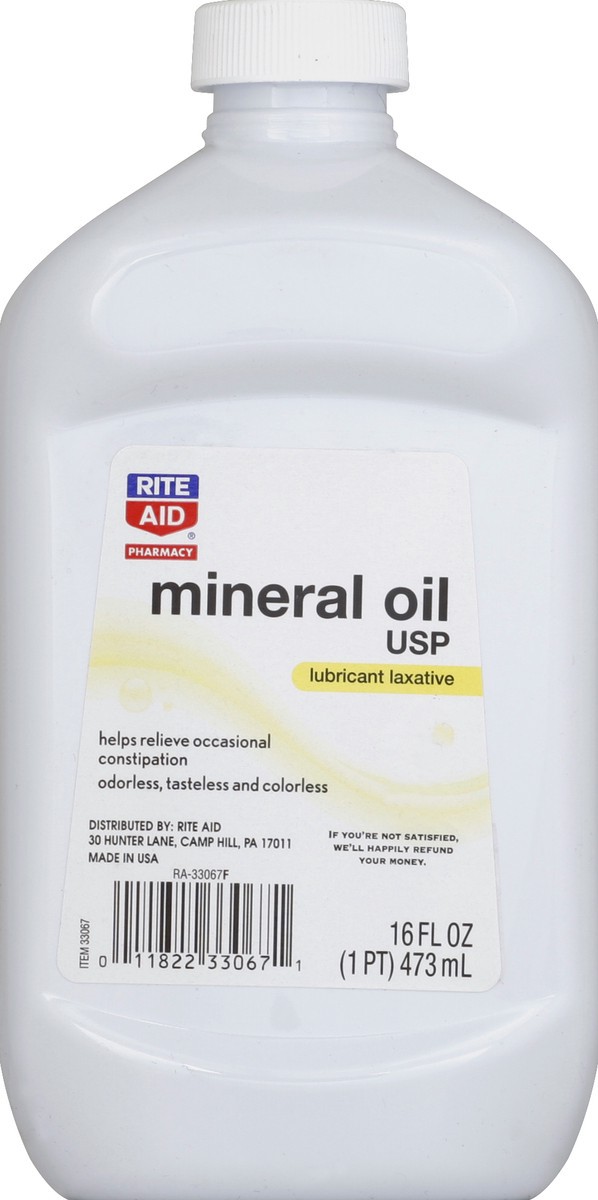 slide 2 of 3, Rite Aid Ra Mineral Oil 16Z, 16 oz