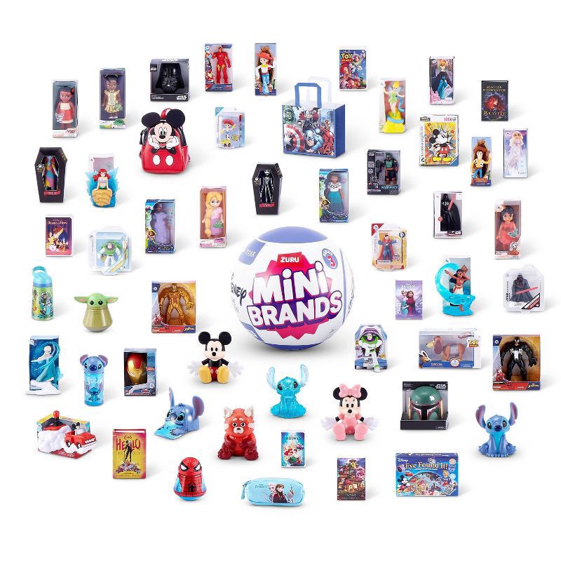 slide 3 of 8, Mini Brands Disney Series 3 Collectible Capsule, 1 ct