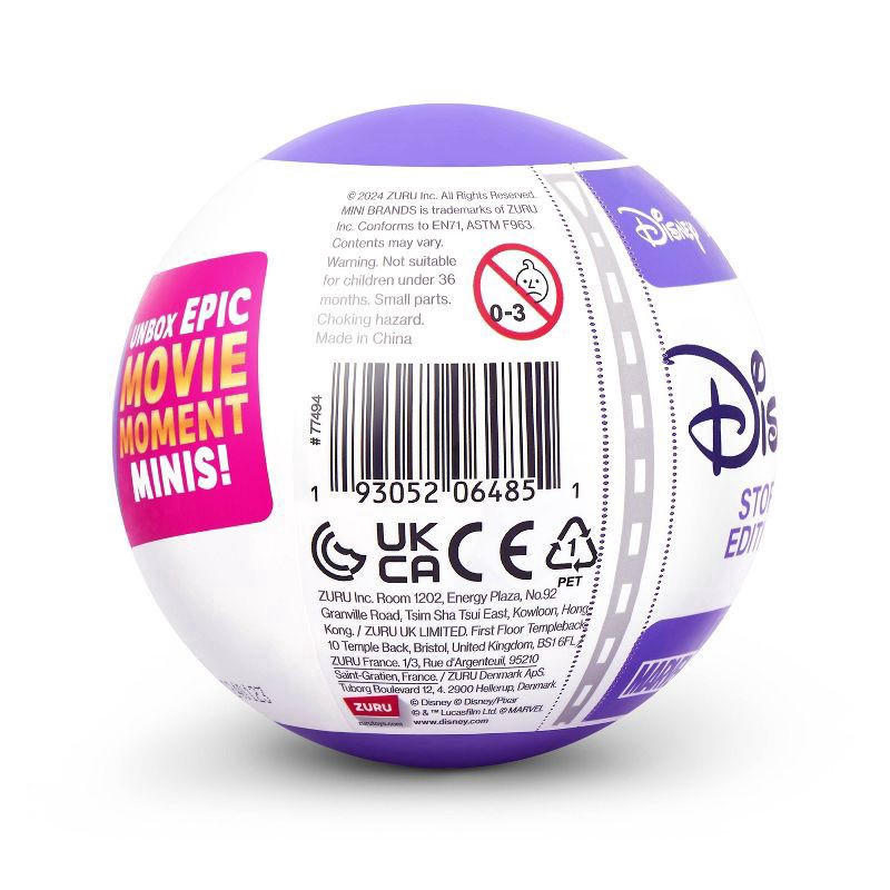 slide 7 of 8, Mini Brands Disney Series 3 Collectible Capsule, 1 ct