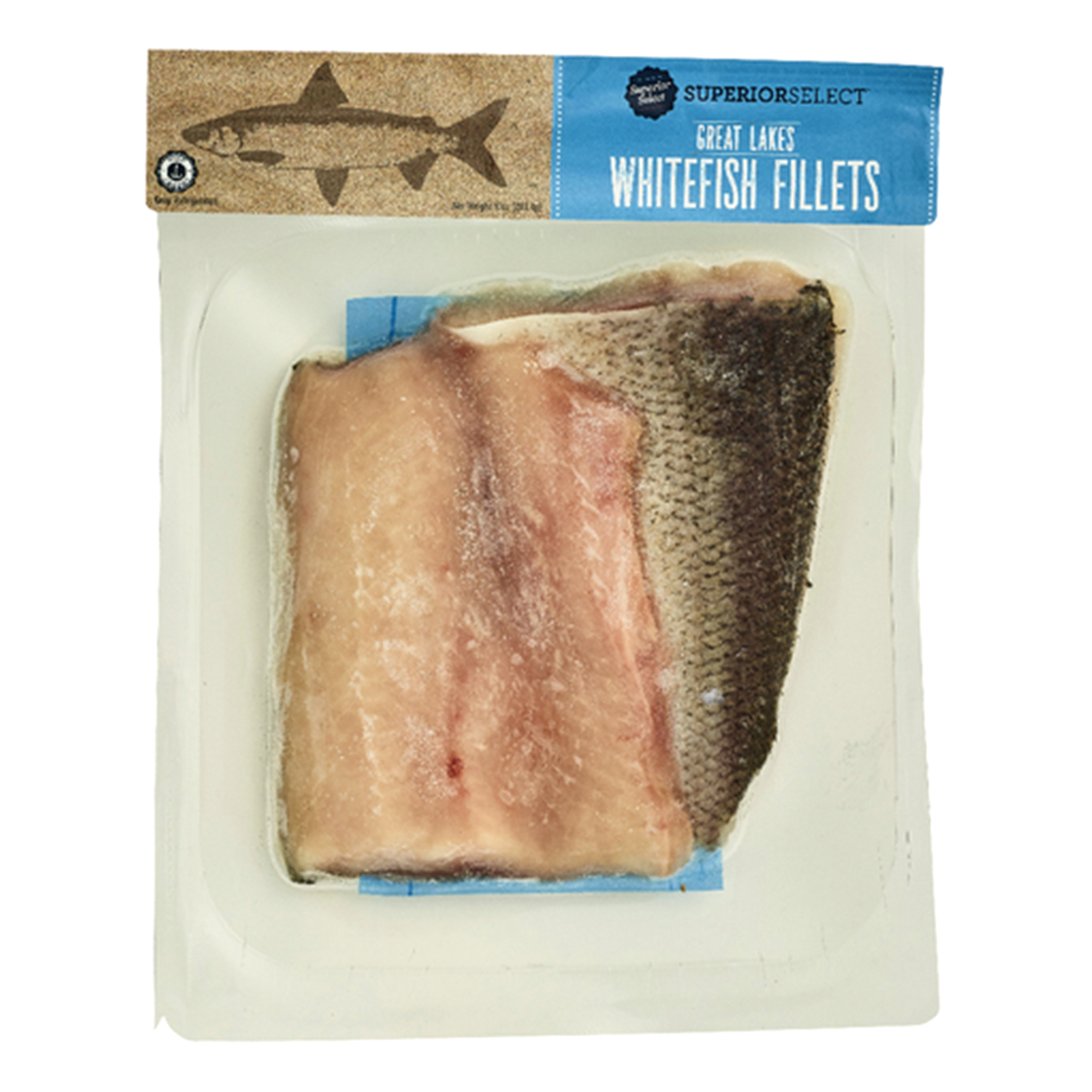 slide 1 of 1, Superior Select Great Lakes Whitefish Fillets, 10 oz