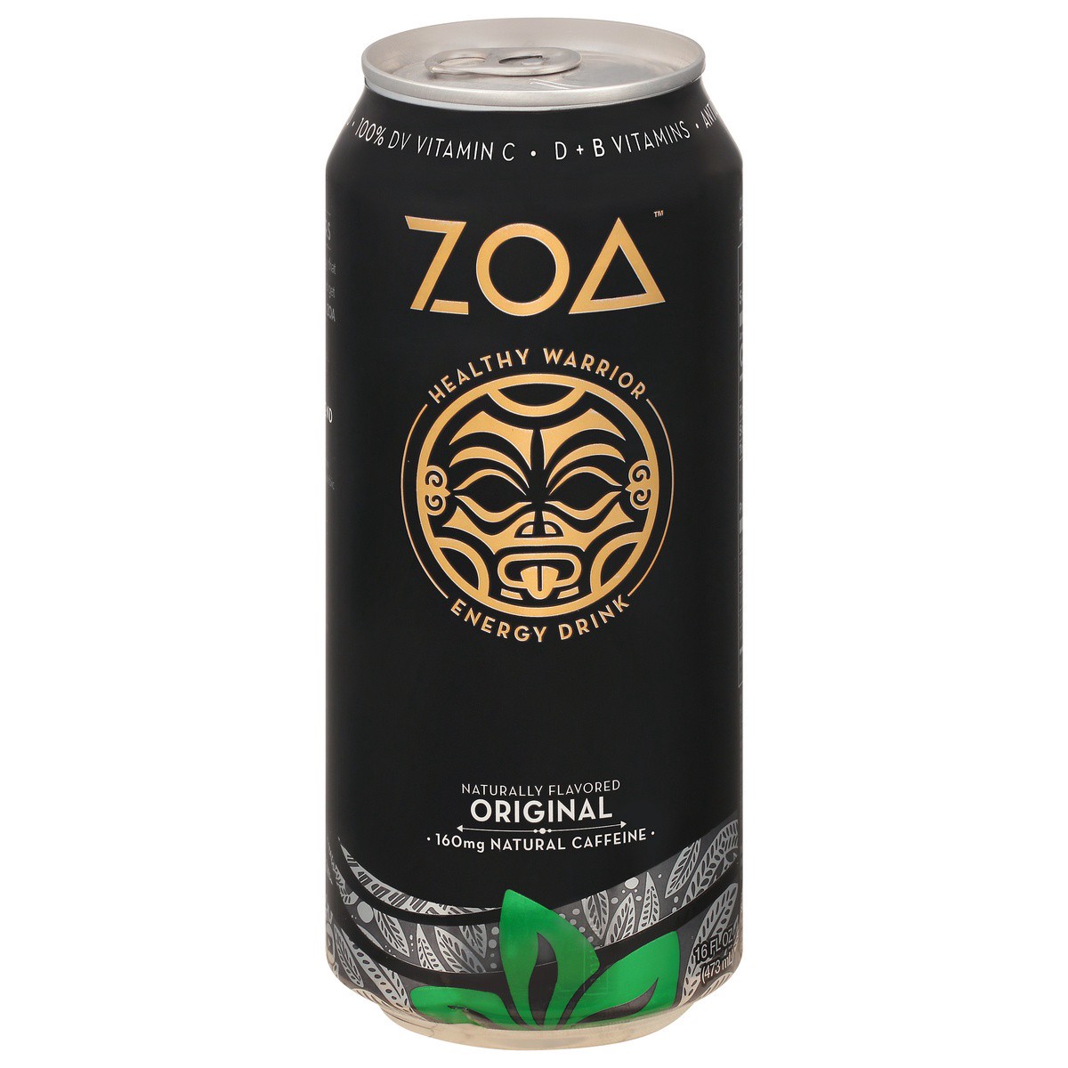slide 1 of 9, ZOA Original Energy Drink 16 fl oz Can, 16 fl oz