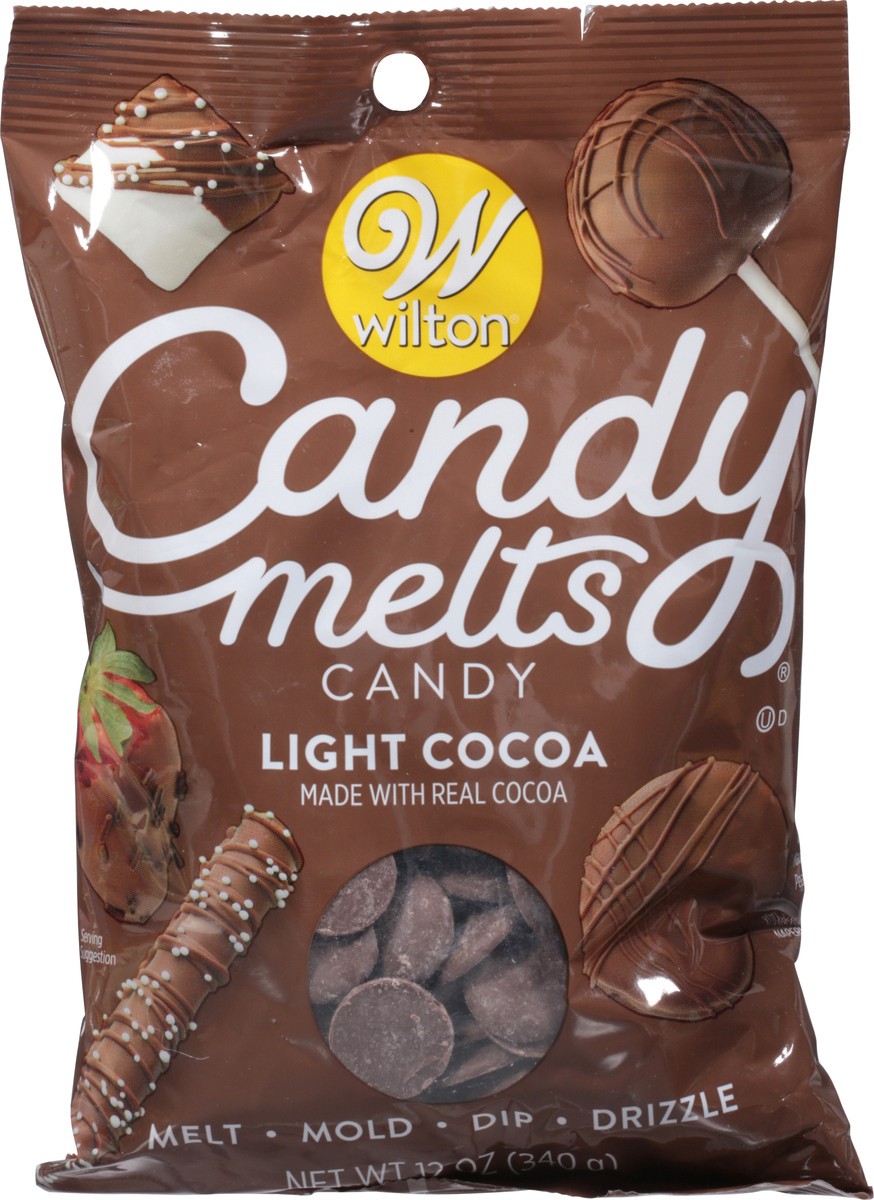 slide 6 of 9, Wilton Light Cocoa Candy Melts 12 oz, 12 oz