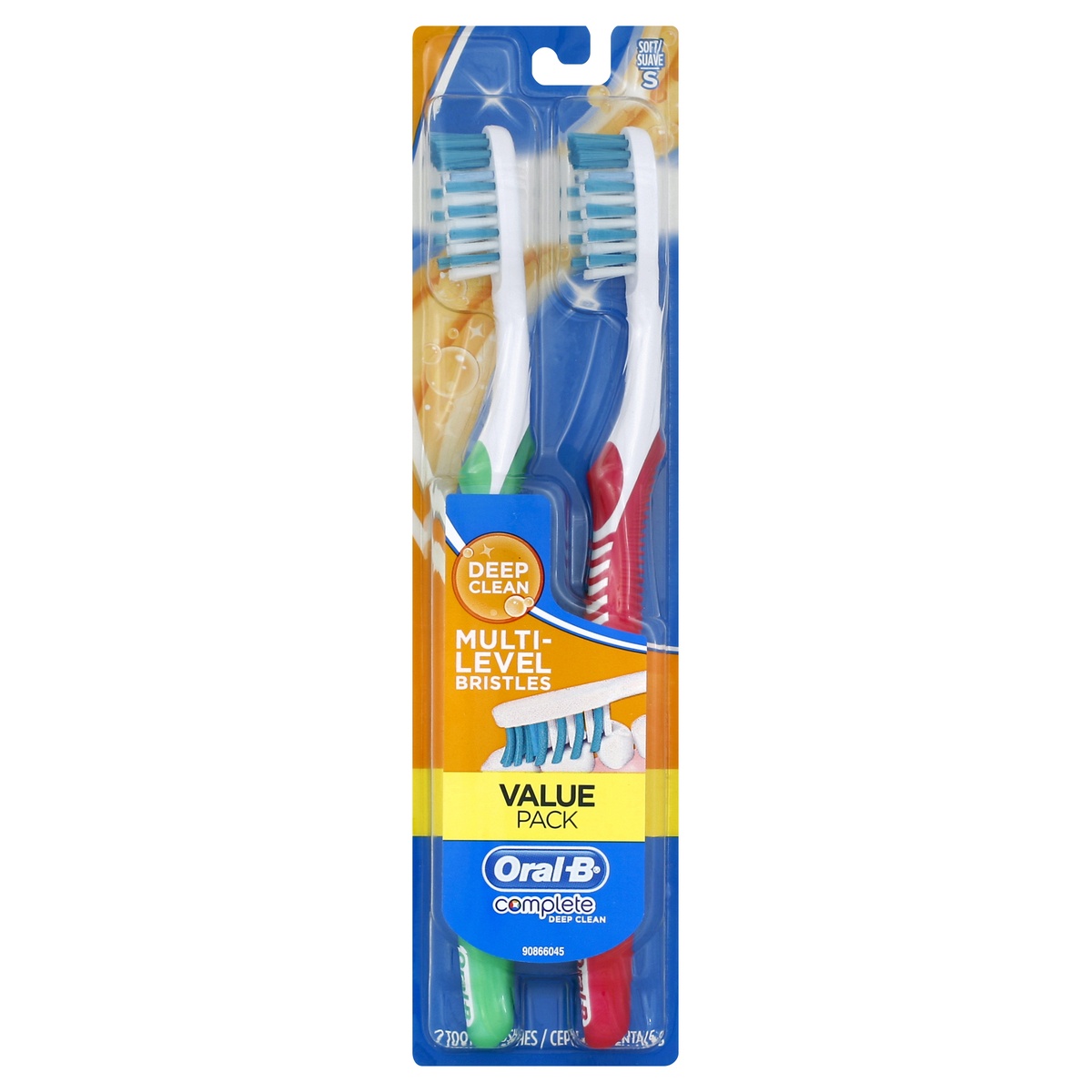 slide 1 of 1, Oral-B Toothbrushes 2 ea, 2 ct