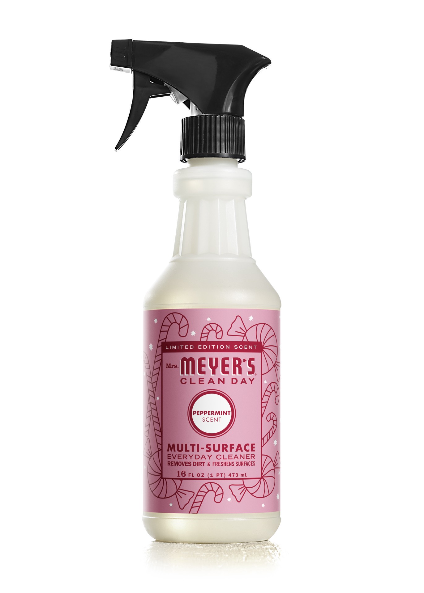 slide 3 of 9, Mrs. Meyer's Mrs. Meyer''s Clean Day Multi-Surface Everyday Cleaner, Peppermint Scent, 16 Ounce Bottle, 1 ct