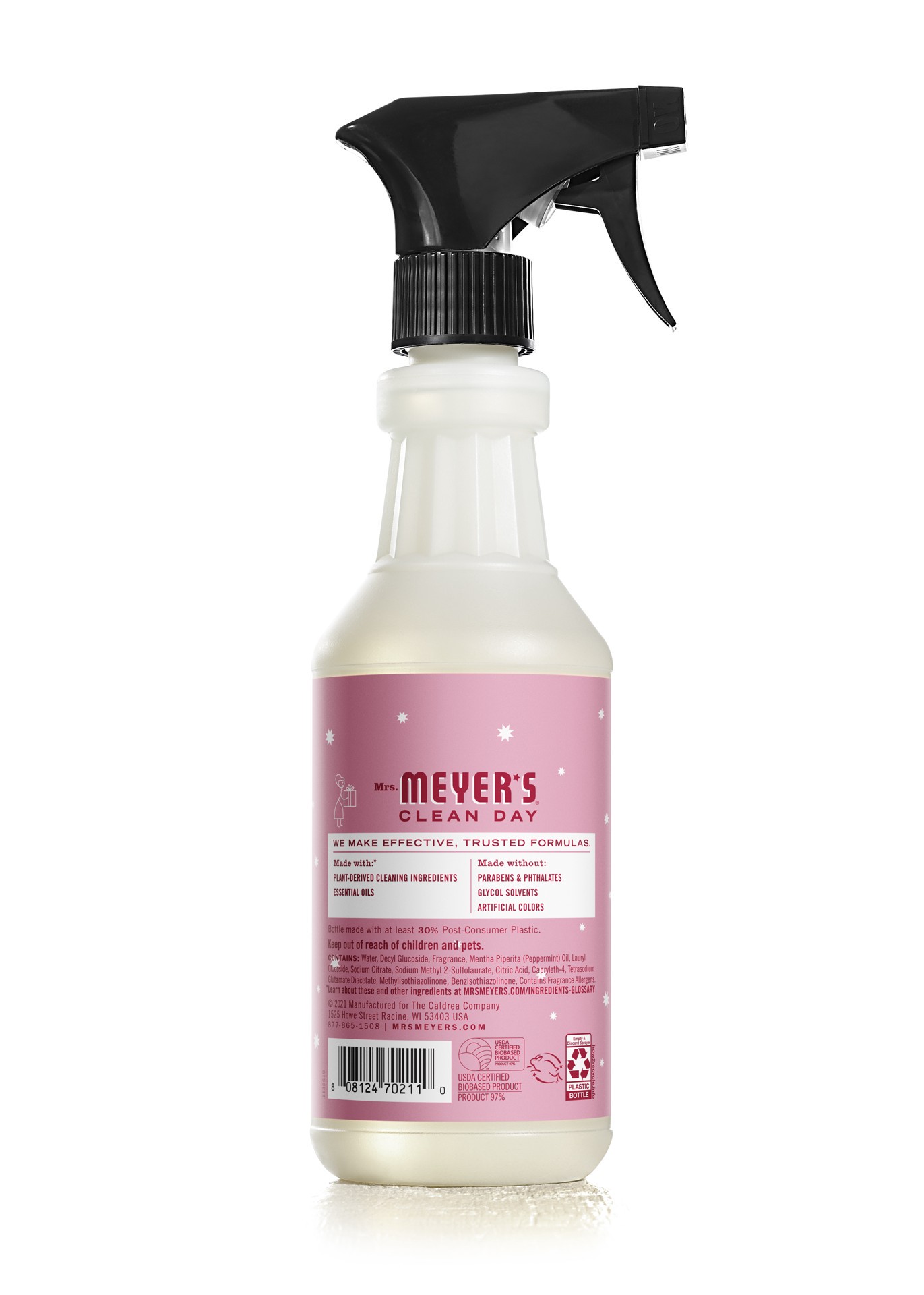 slide 9 of 9, Mrs. Meyer's Mrs. Meyer''s Clean Day Multi-Surface Everyday Cleaner, Peppermint Scent, 16 Ounce Bottle, 1 ct