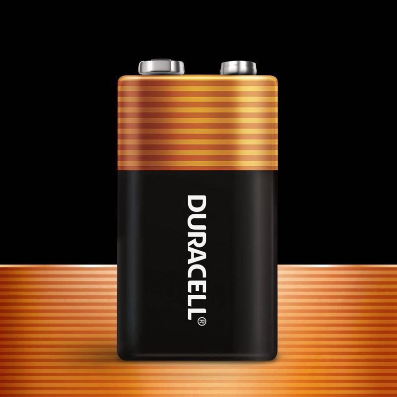 slide 6 of 7, Duracell Coppertop all-purpose alkaline batteries are not only dependable, they’re also long-lasting. Take comfort in a 5-year guarantee in storage. They’re great for the devices you use every day. Duracell is the #1 trusted battery brand., 4 pk