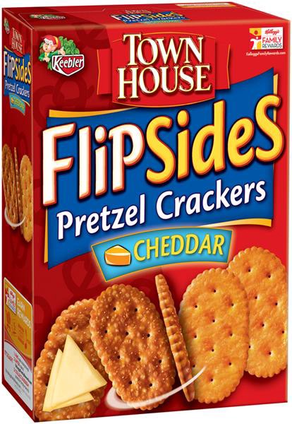 slide 1 of 1, Town House Flipsides Cheddar, 13.8 oz