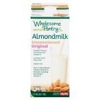 slide 1 of 1, Wholesome Pantry Almond Milk Unsweetened Organic, 64 fl oz