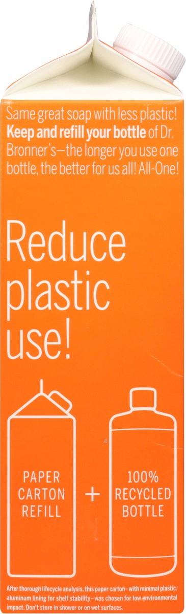 slide 7 of 13, Dr. Bronner's Tea Tree Pure-Castile Soap Refill Carton, 32 fl oz