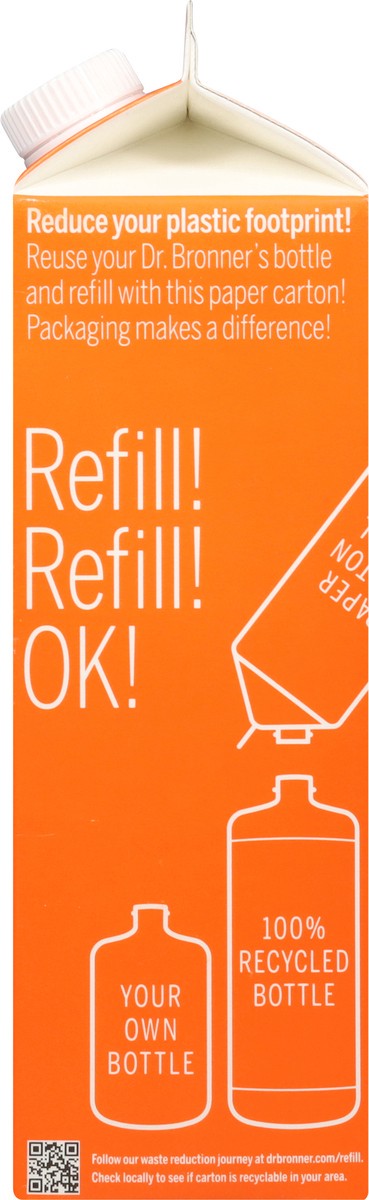 slide 3 of 13, Dr. Bronner's Tea Tree Pure-Castile Soap Refill Carton, 32 fl oz