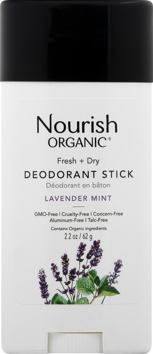 slide 9 of 12, Nourish Organic Deodorant Stick 2.2 oz, 2.2 oz