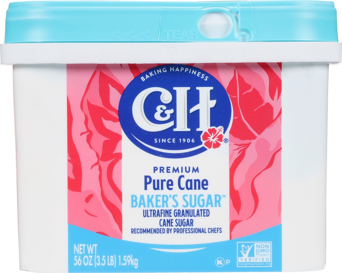 slide 9 of 12, C & H Baker Sugar Ultrfine Pure Cane Sugar, 3.5 lb