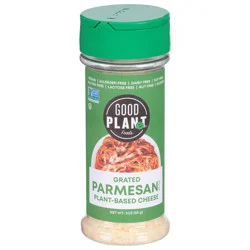 GOOD PLANeT Grated Parmesan Style Plant-Based Cheese 3 oz