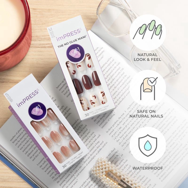 slide 3 of 11, KISS NAIL Kiss Impress After Break, 1 ct