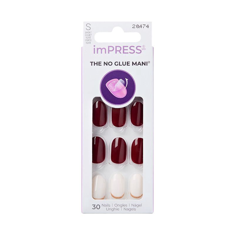 slide 1 of 11, KISS NAIL Kiss Impress After Break, 1 ct