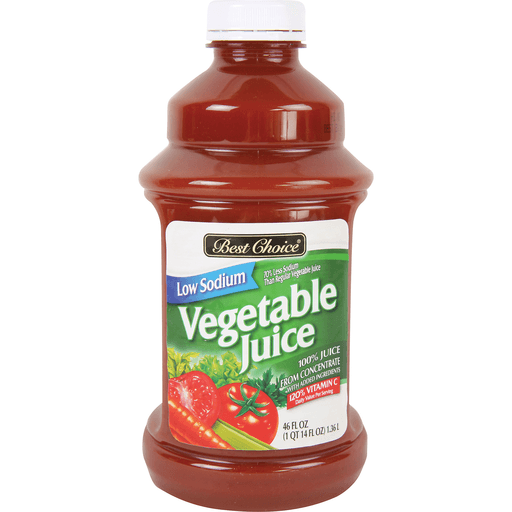 slide 1 of 1, Best Choice Low Sodium Vegetable Juice - 46 oz, 46 oz