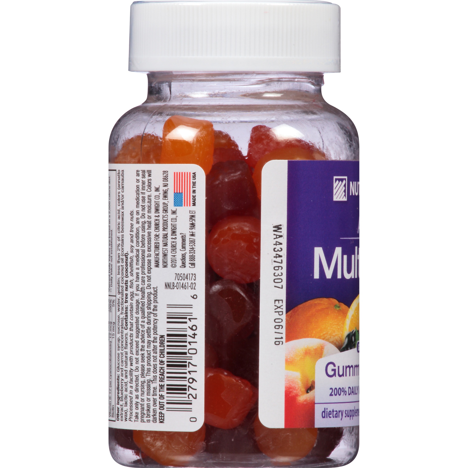 slide 4 of 6, Nutrition Now Adult Multivites Gummy Vitamins, 70 ct