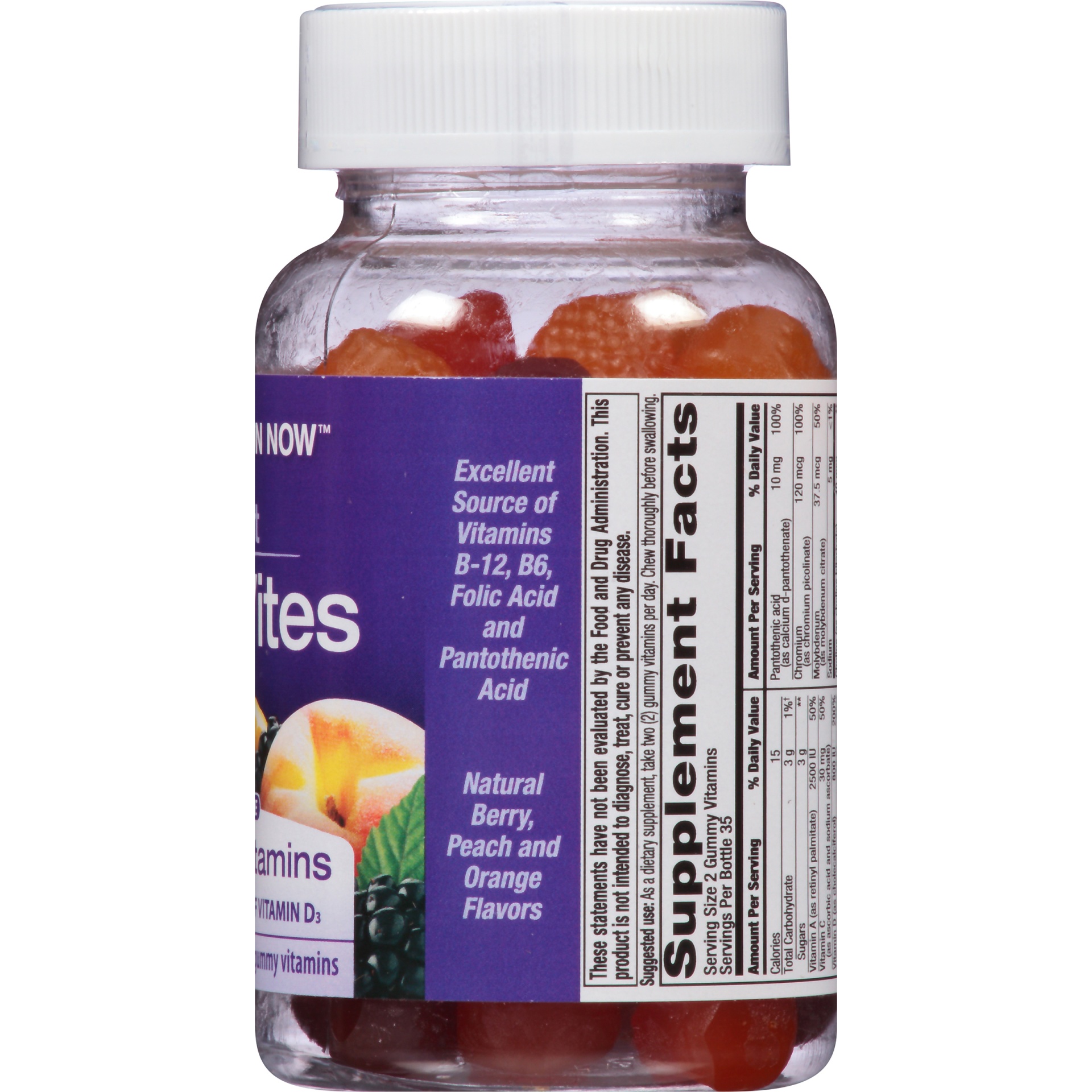 slide 5 of 6, Nutrition Now Adult Multivites Gummy Vitamins, 70 ct