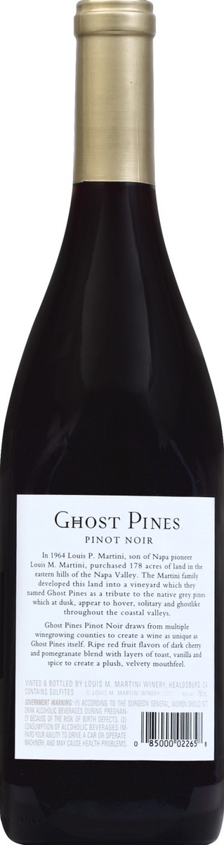 slide 4 of 7, Ghost Pines Red Wine, 750 ml