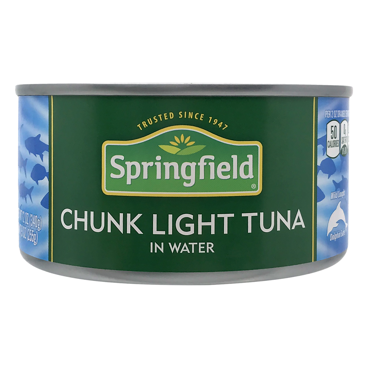 slide 1 of 6, Springfield Light Chunk Tuna In Water, 12 oz