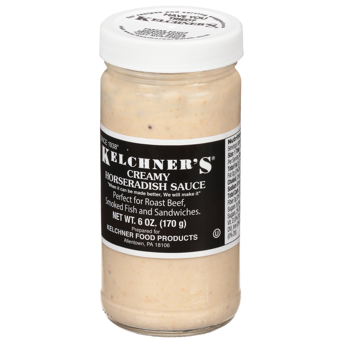 slide 4 of 14, Kelchner's Creamy Horseradish Sauce 6 oz, 6 oz