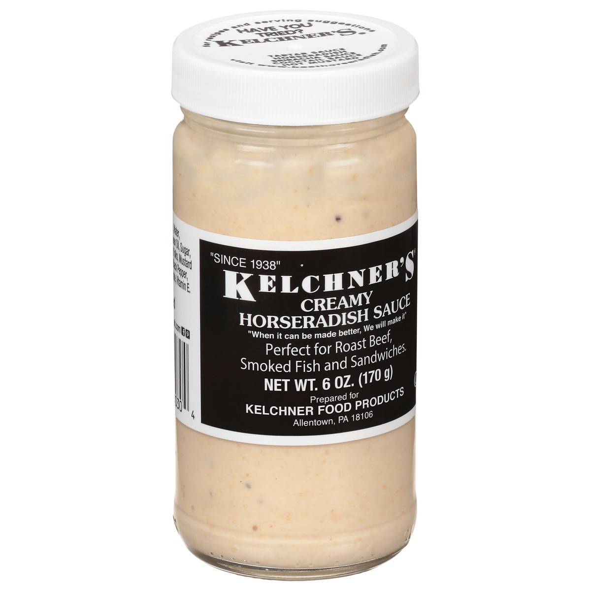 slide 3 of 14, Kelchner's Creamy Horseradish Sauce 6 oz, 6 oz