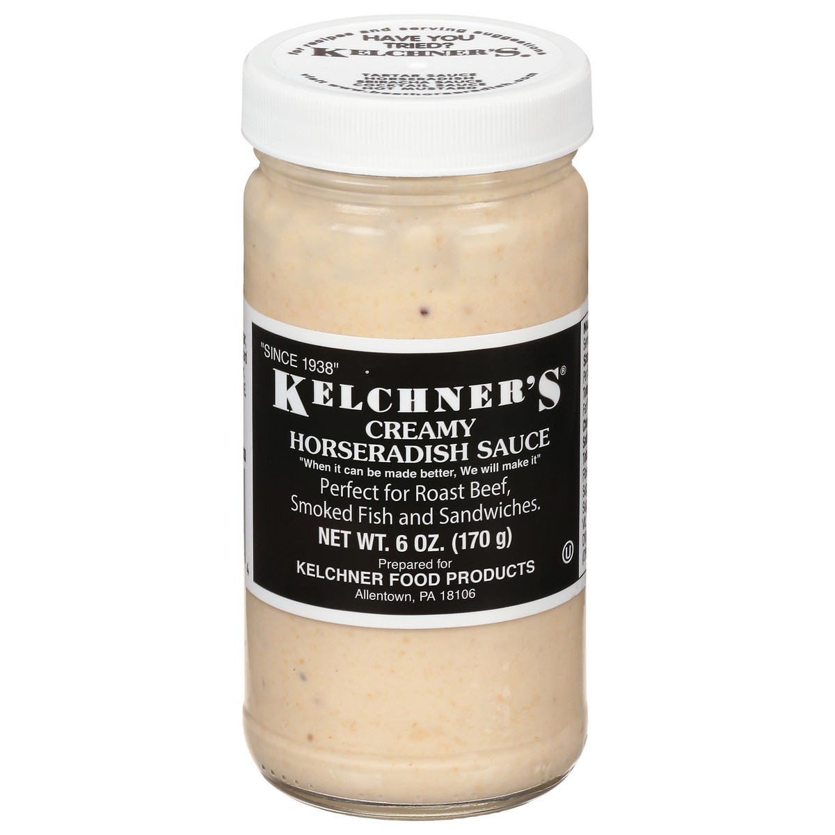 slide 8 of 14, Kelchner's Creamy Horseradish Sauce 6 oz, 6 oz