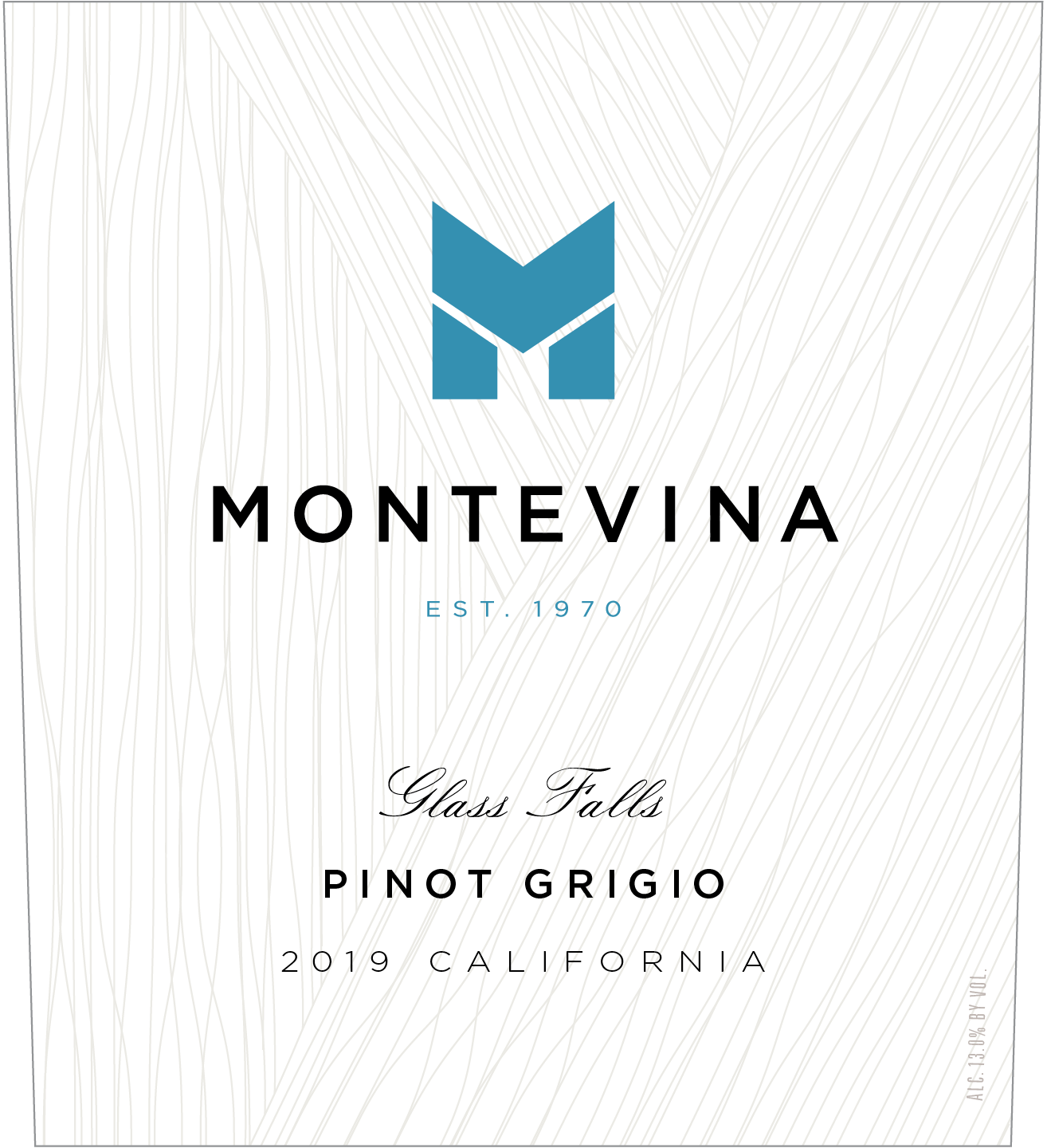 slide 2 of 3, Montevina Pinot Grigio White Wine, 750mL Wine Bottle, 750 ml