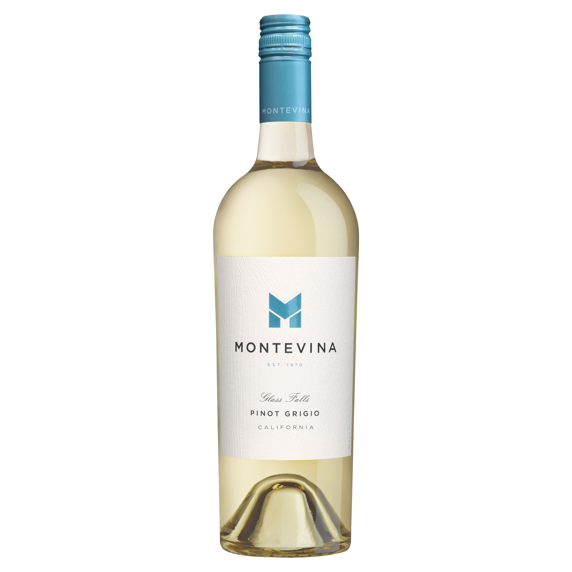 slide 1 of 3, Montevina Pinot Grigio White Wine, 750mL Wine Bottle, 750 ml