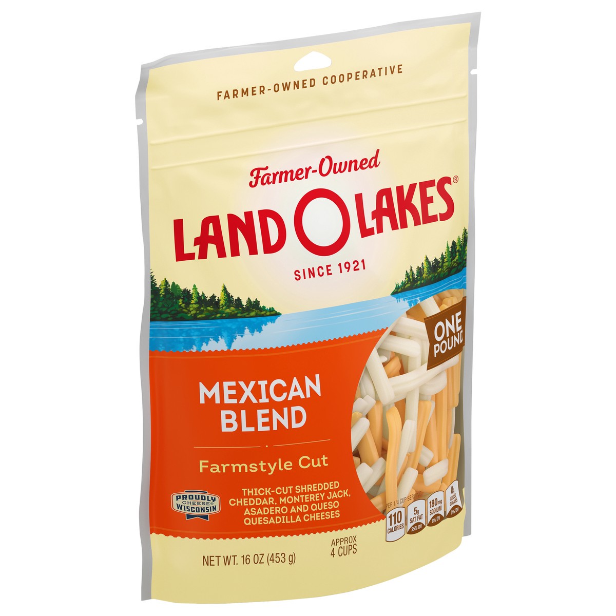 slide 3 of 11, Landolakes Mexican Blend Shreds, 16 oz