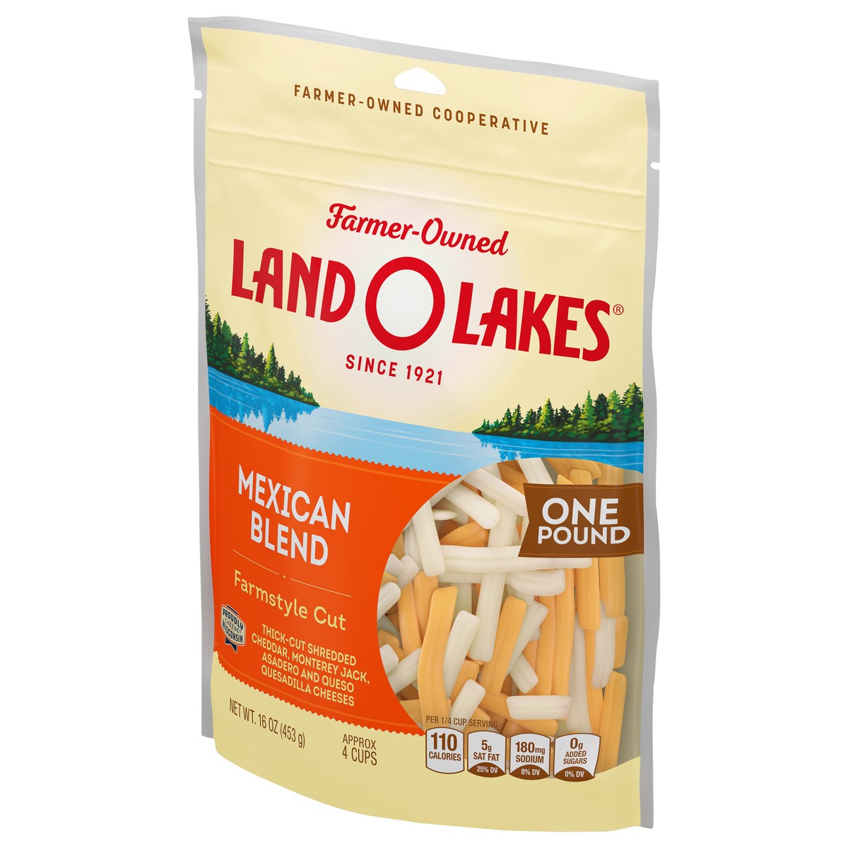 slide 11 of 11, Landolakes Mexican Blend Shreds, 16 oz