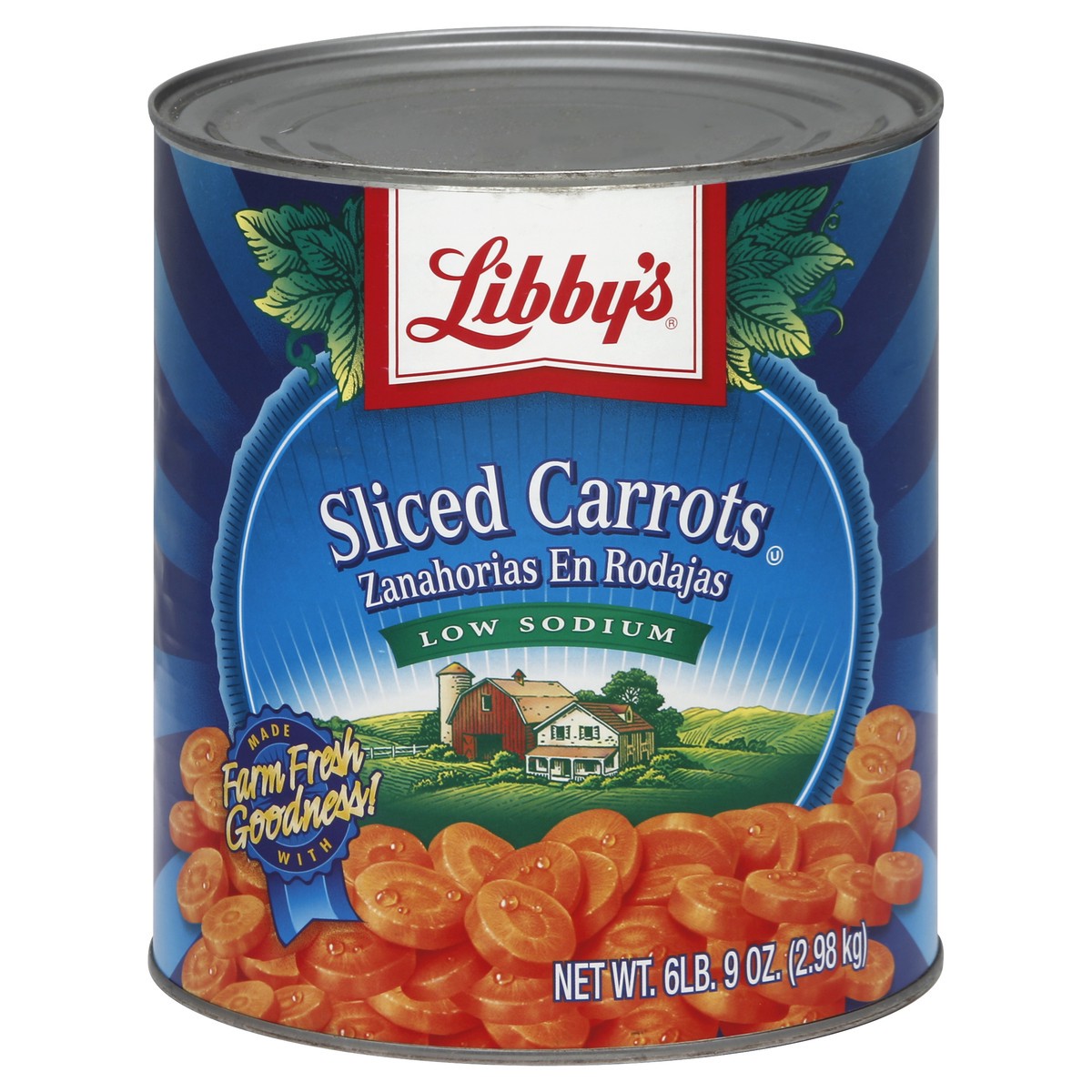 slide 2 of 2, Libby's Carrots 105 oz, 105 oz