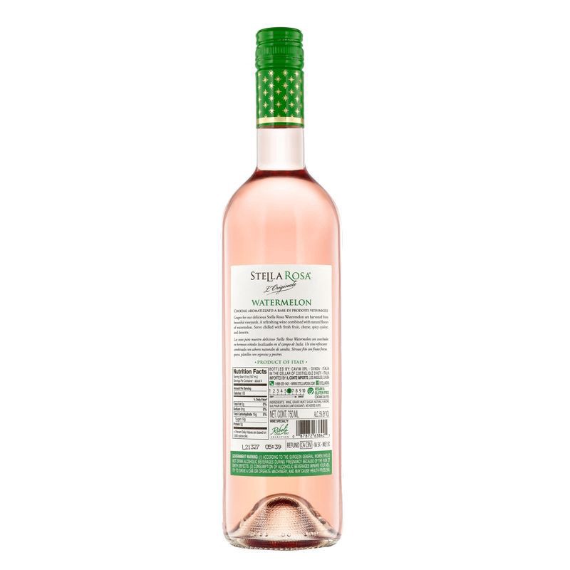 slide 6 of 7, Stella Rosa Watermelon Semi-Sweet Rose Wine 750 ml, 750 ml