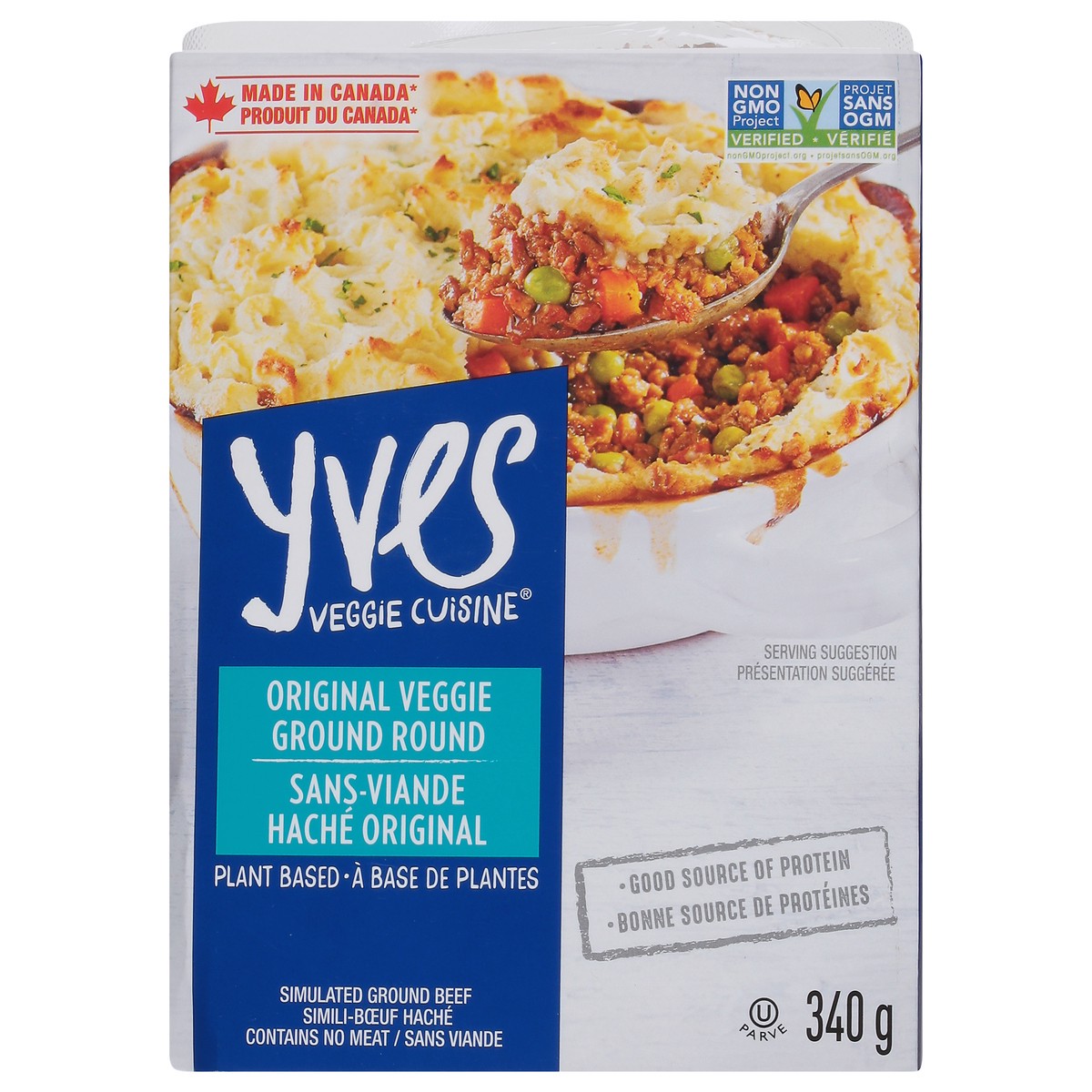 slide 10 of 10, Yves Veggie Cuisine Meatless Ground, 12 oz