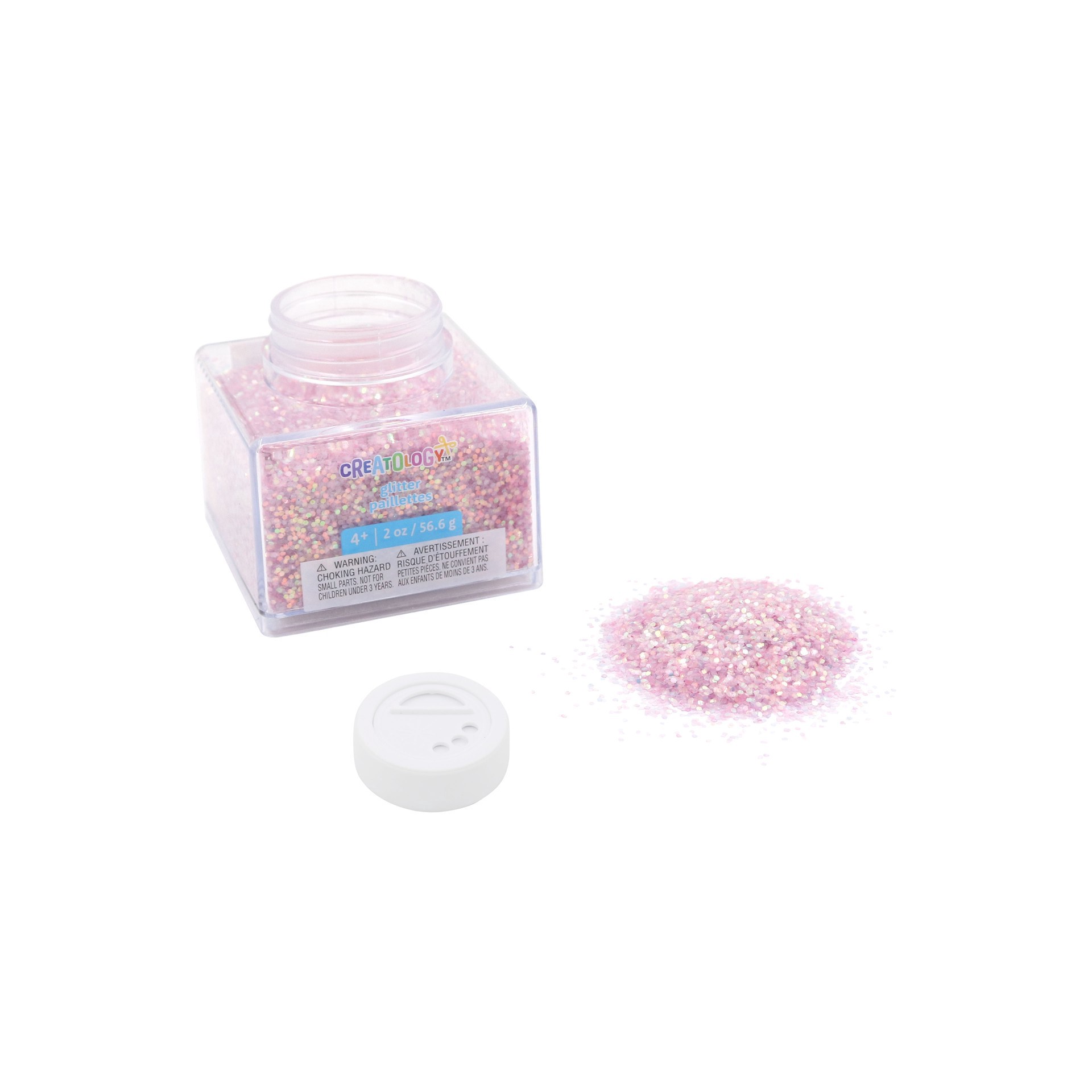 slide 3 of 3, Mulberry Iris Glitter Stacker By Creatology, 2 oz