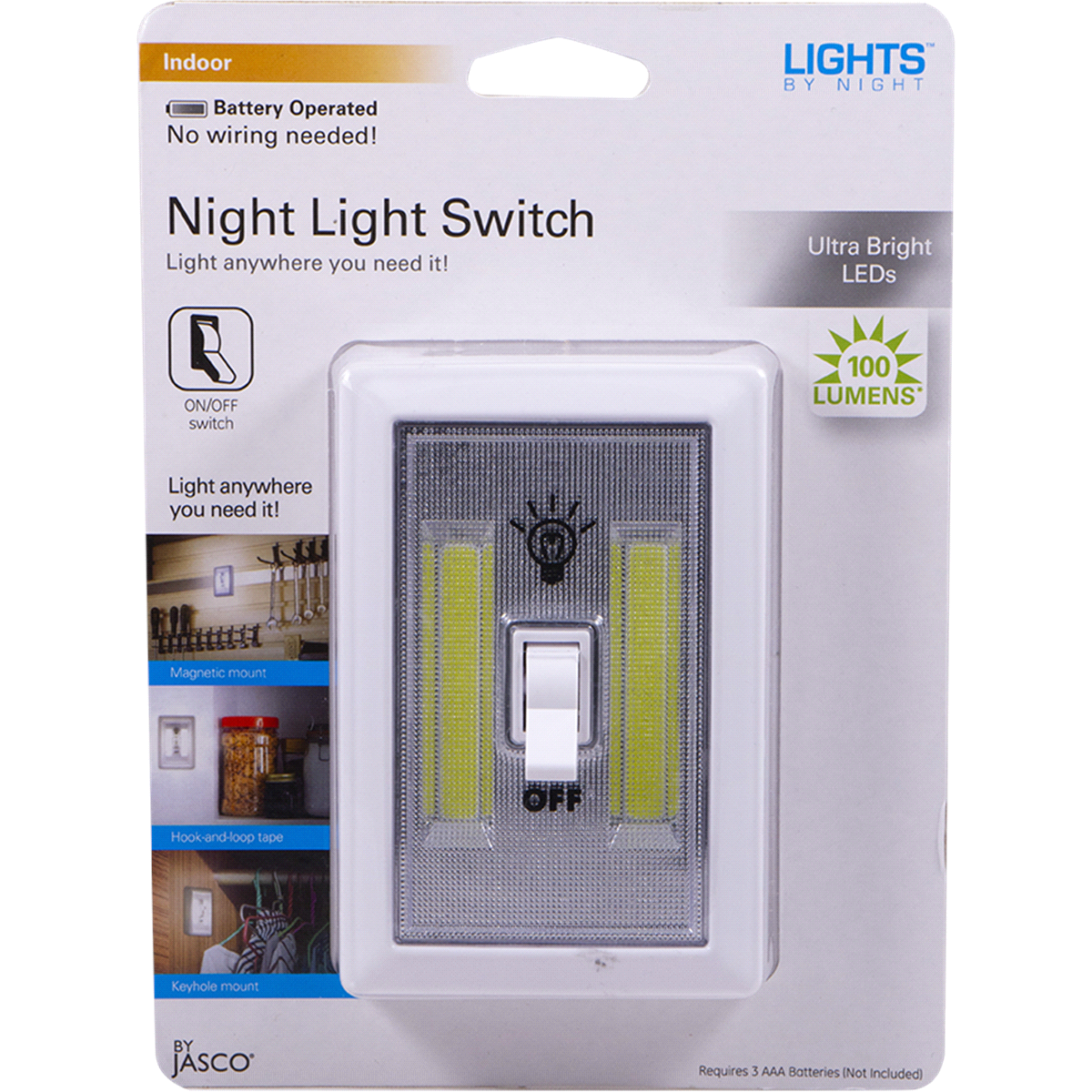 slide 5 of 6, Jasco Ultra Bright Night Light Switch, 1 ct