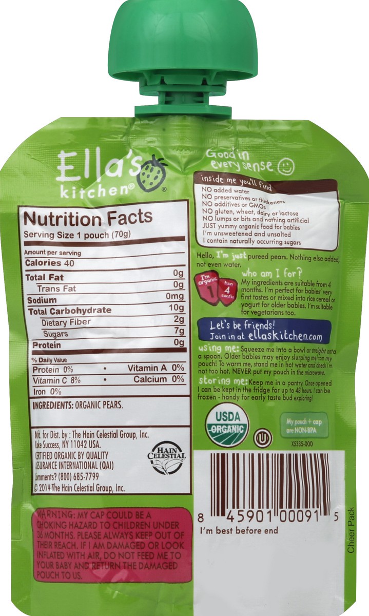 slide 6 of 6, Ella's Kitchen Puree 2.5 oz, 2.5 oz