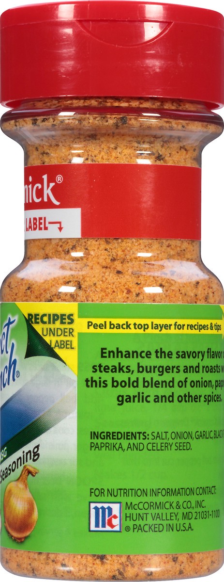 slide 6 of 7, McCormick Steak Seasoning 3.87 oz, 3.87 oz