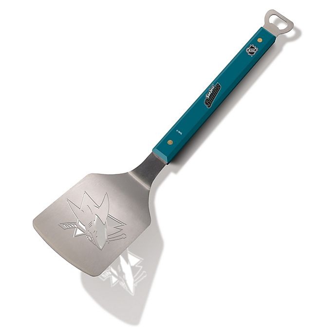 slide 1 of 1, NHL San Jose Sharks Spirit Series Sportula Grill Spatula, 1 ct