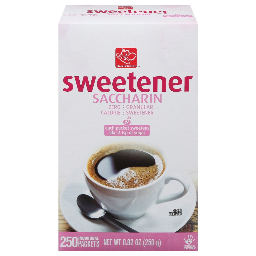 slide 3 of 3, Harris Teeter Saccharin Sweetner, 250 ct