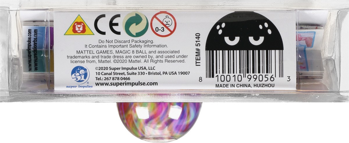 slide 3 of 11, World's Smallest Age Grade 8+ Tie-Dye Magic 8 Ball 1 ea, 1 ct