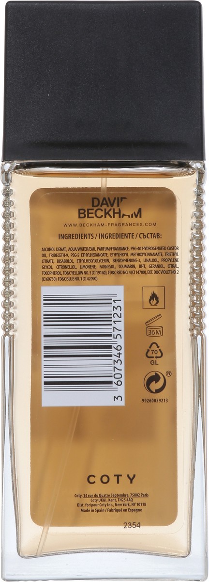 slide 3 of 13, David Beckham Classic Deodorant Spray 2.5 fl oz, 2.5 fl oz