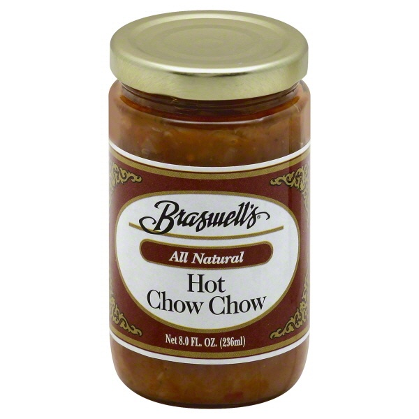 slide 1 of 1, Braswell's Hot Chow Chow, 8 oz