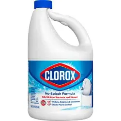 Clorox Splash-Less Crisp Lemon Scented Liquid Bleach