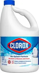 Clorox Splash-Less Crisp Lemon Scented Liquid Bleach