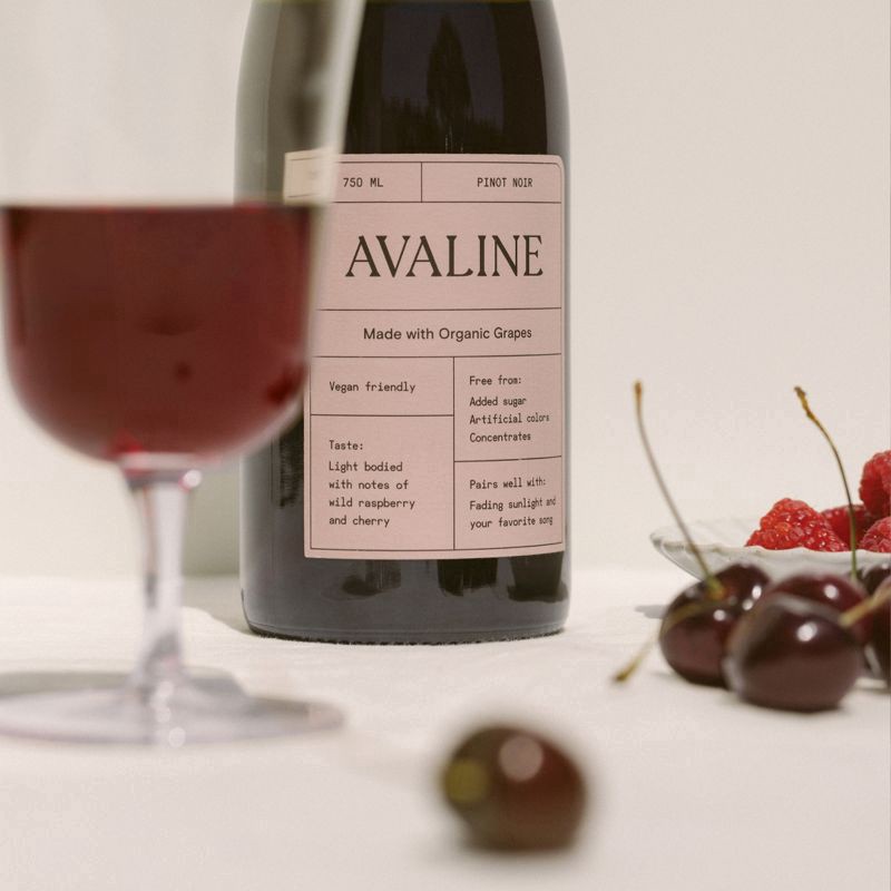 slide 5 of 5, Avaline Pinot Noir 750 mL, 750 ml