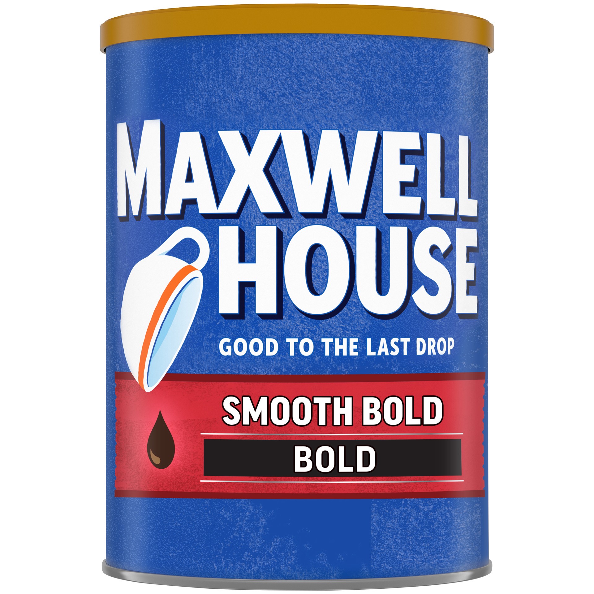 slide 1 of 4, Maxwell House Smooth Bold Dark Roast Ground Coffee, 11.5 oz Canister, 11.5 oz