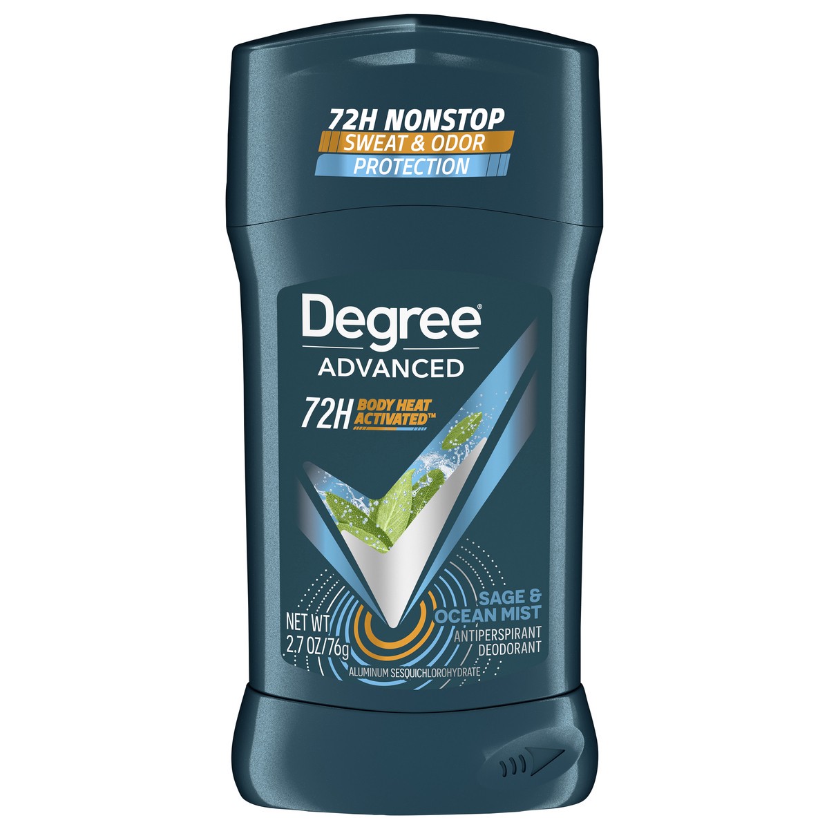 slide 8 of 9, Degree Men Sage & Ocean Mist Antiperspirant Deodorant, 2.7 oz