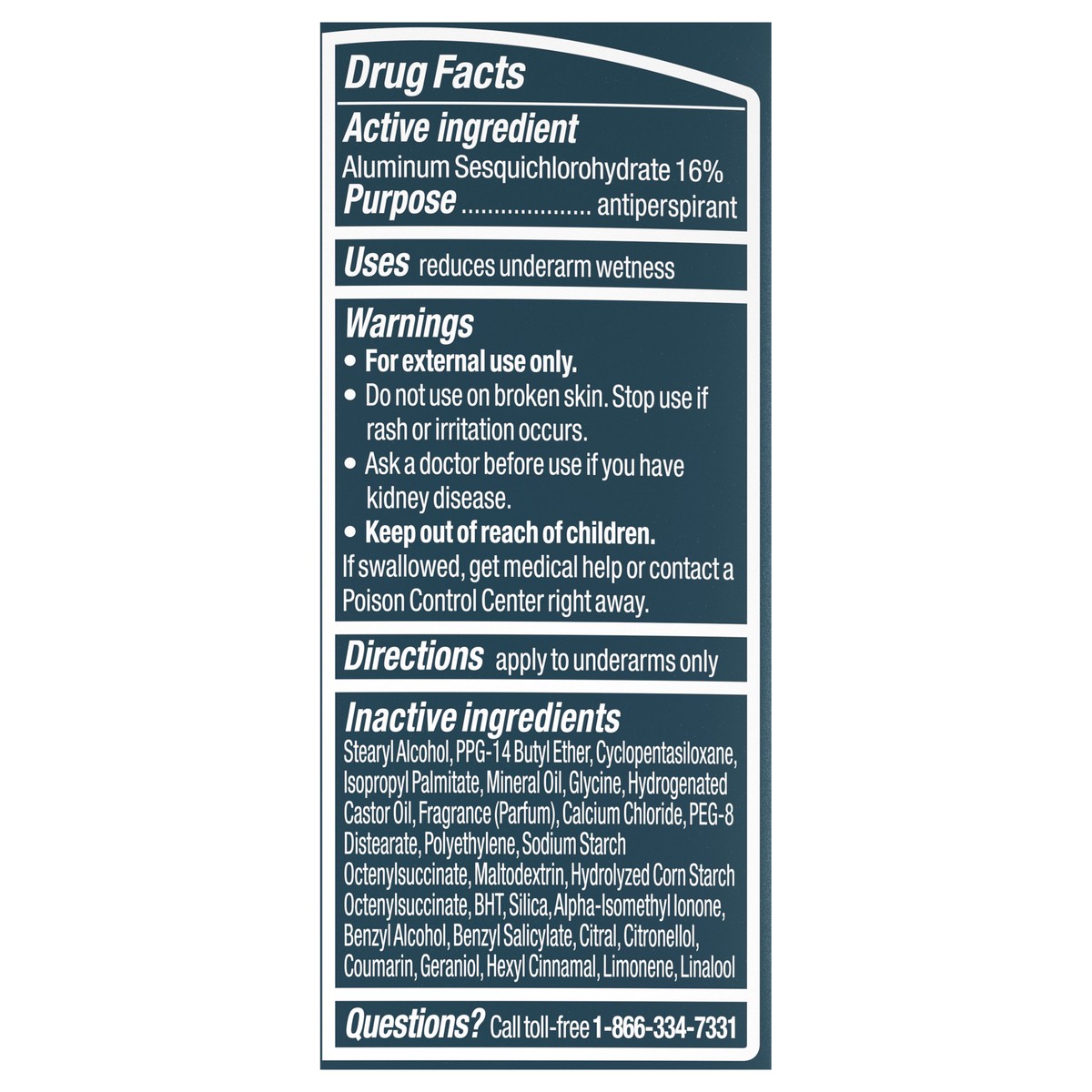 slide 9 of 9, Degree Men Sage & Ocean Mist Antiperspirant Deodorant, 2.7 oz